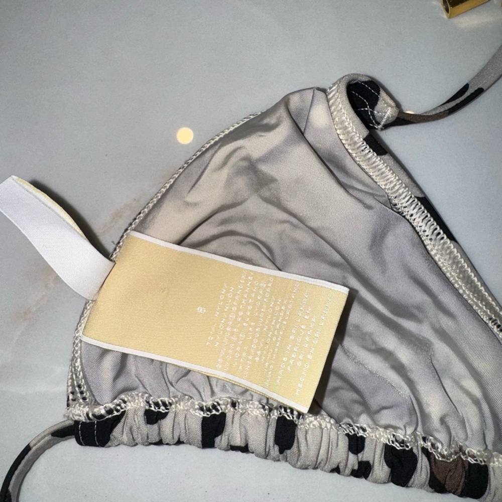 Michael Kors Leopard Gold Chain Bikini Set Sz 8 - Picture 5 of 6